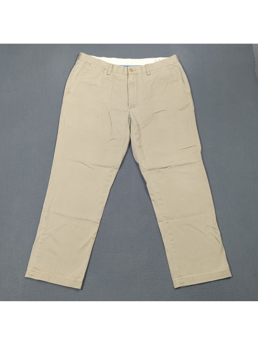 Polo Ralph Lauren Pants Men's 36x30 Fits 35x29 Beige Classic Fit Chino Preppy